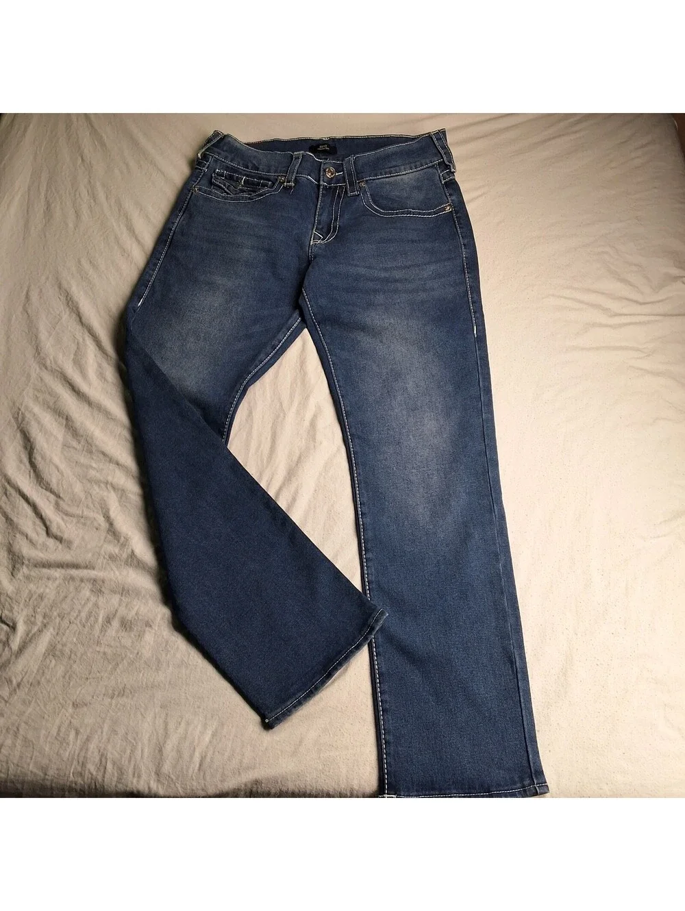 True Religion Geno Relaxed Slim Jeans Size 32